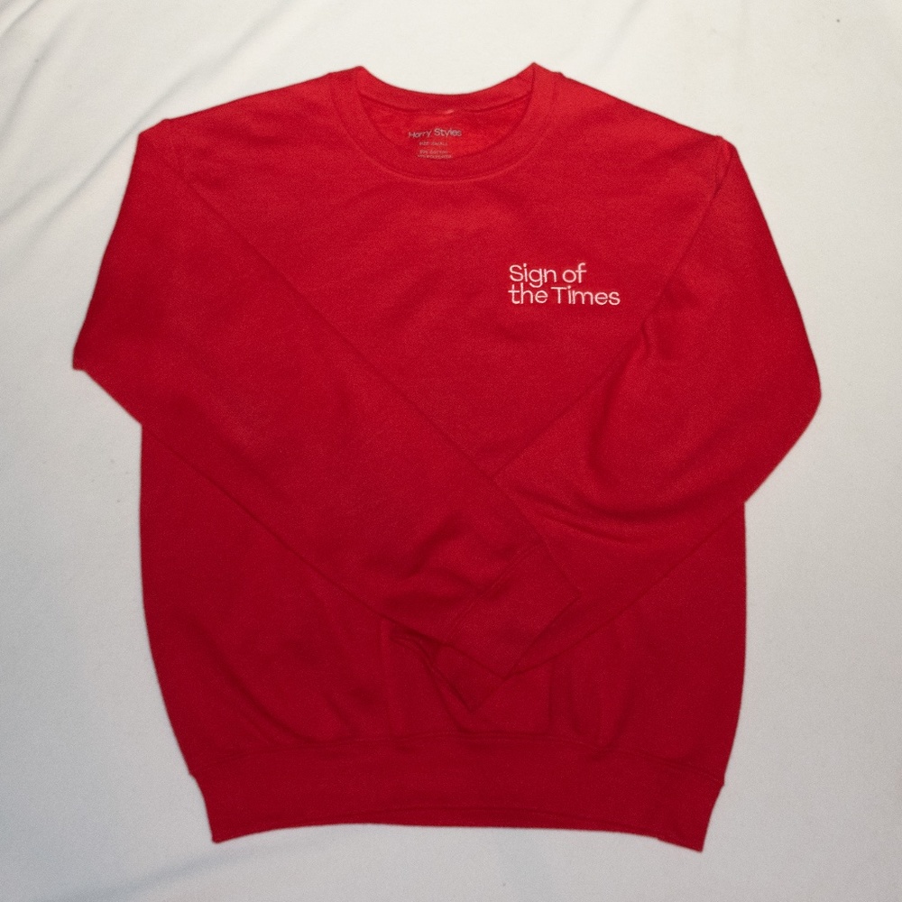 Rare Harry Styles Sign of the Times Concert Merch Sweatshirt - S